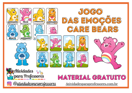 Jogo das Emoções Ursinhos Carinhosos