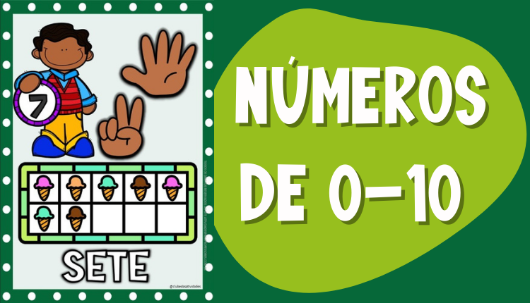 cartazes de números de 1 a 10 4 formas