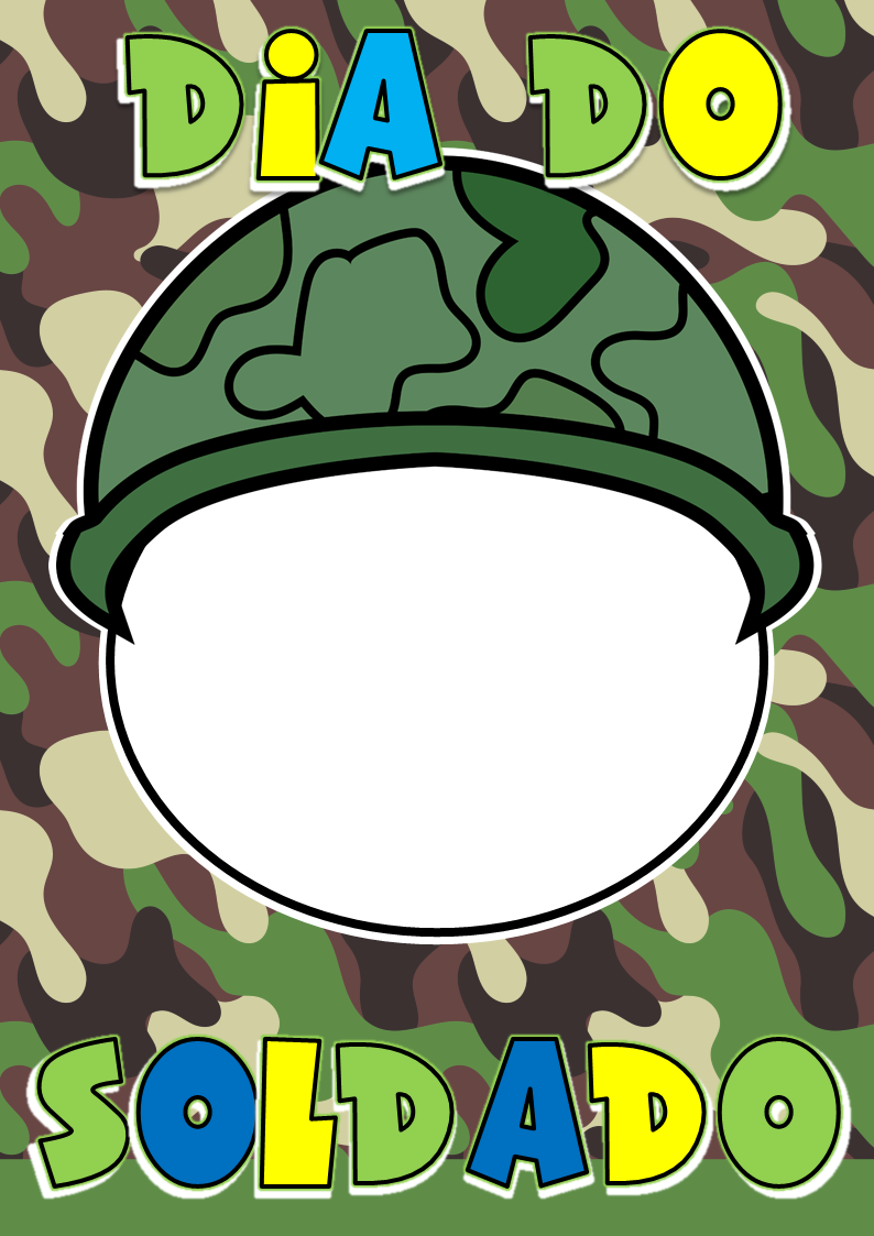 Molduras para foto dia do soldado