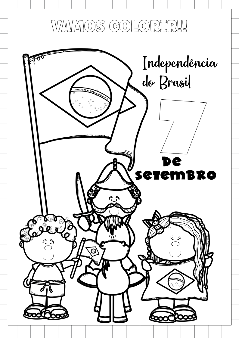 Atividades para 7 de Setembro - 3º Ano