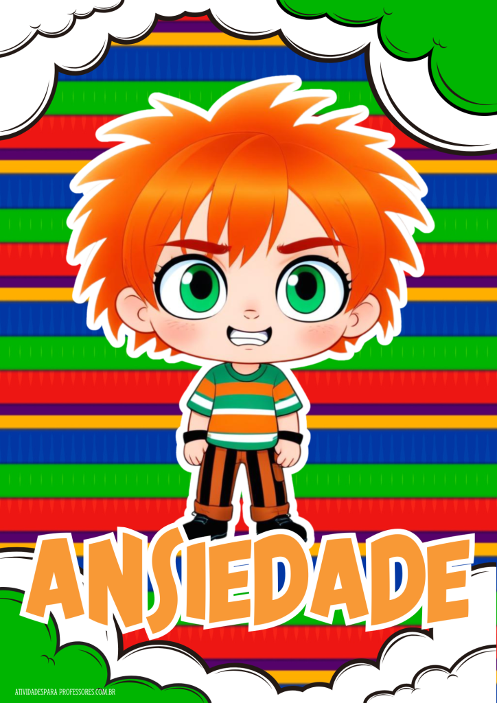 FLASHCARDS DO FILME DIVERTIDAMENTE ANSIEDADE