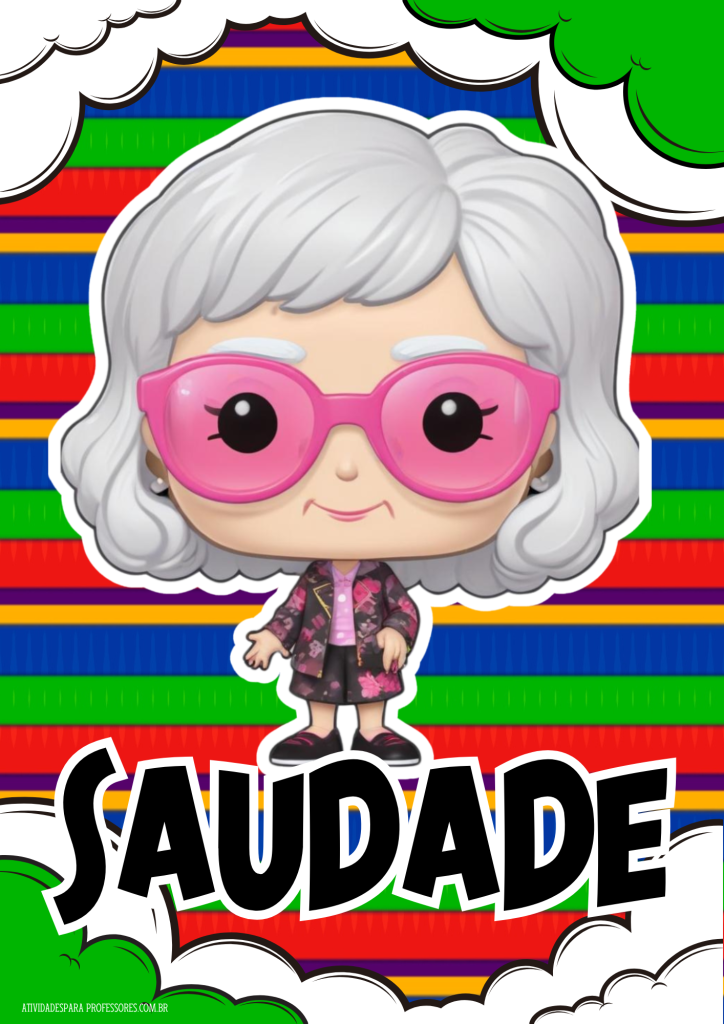 FLASHCARDS DO FILME DIVERTIDAMENTE SAUDADE