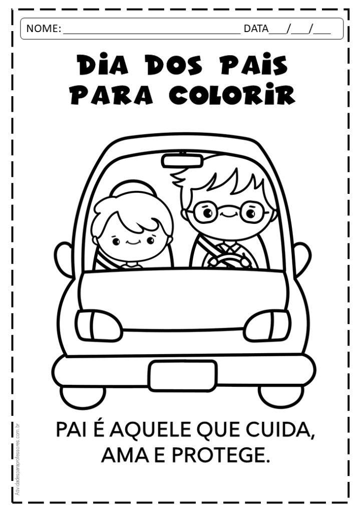 atividades para o Dia dos Pais