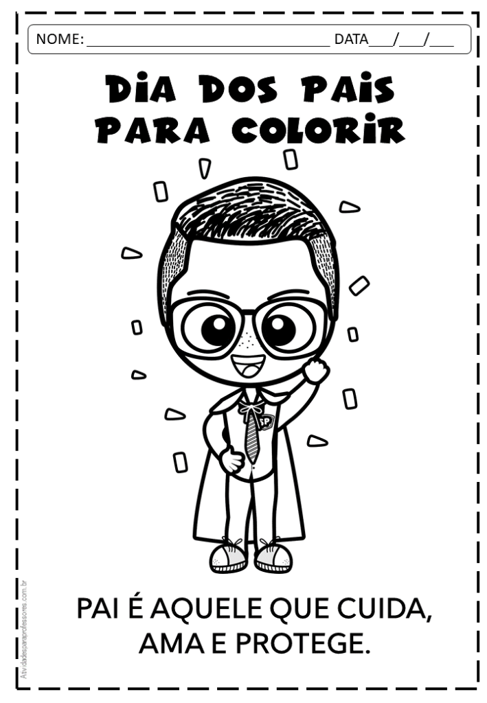 atividades para o Dia dos Pais