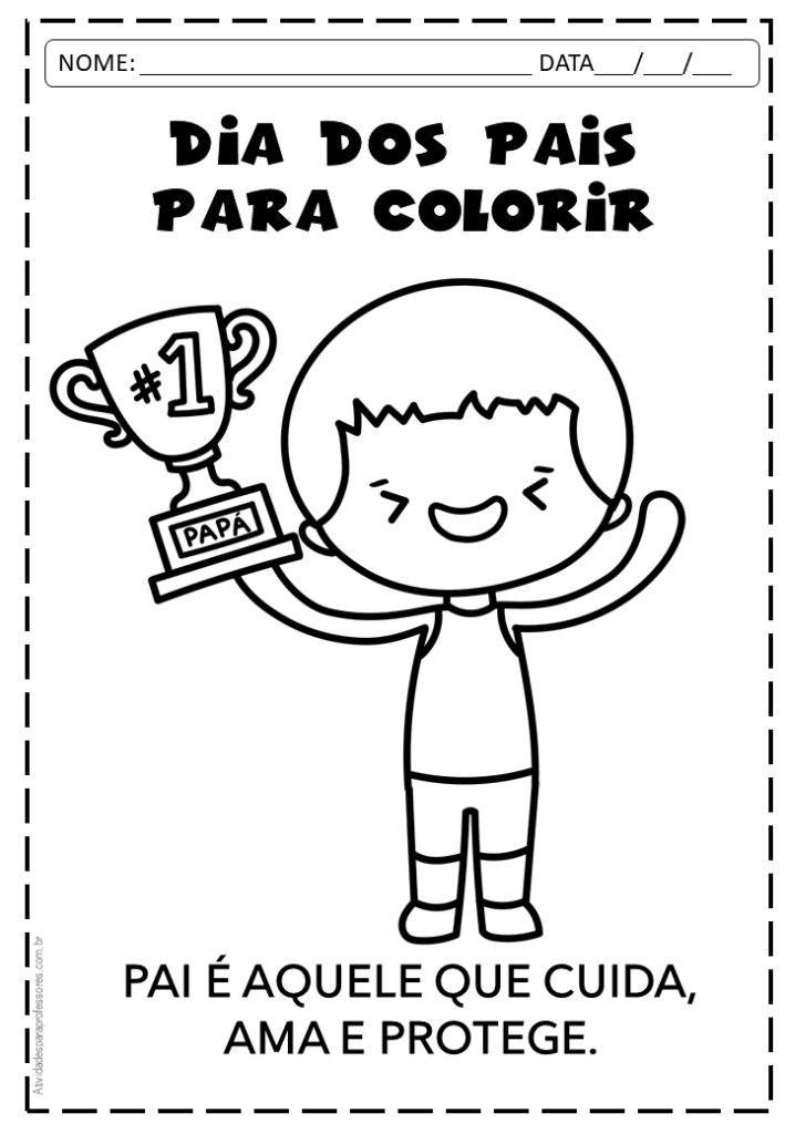 atividades para o Dia dos Pais