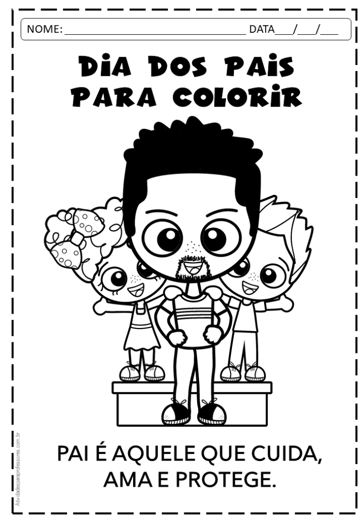 atividades para o Dia dos Pais