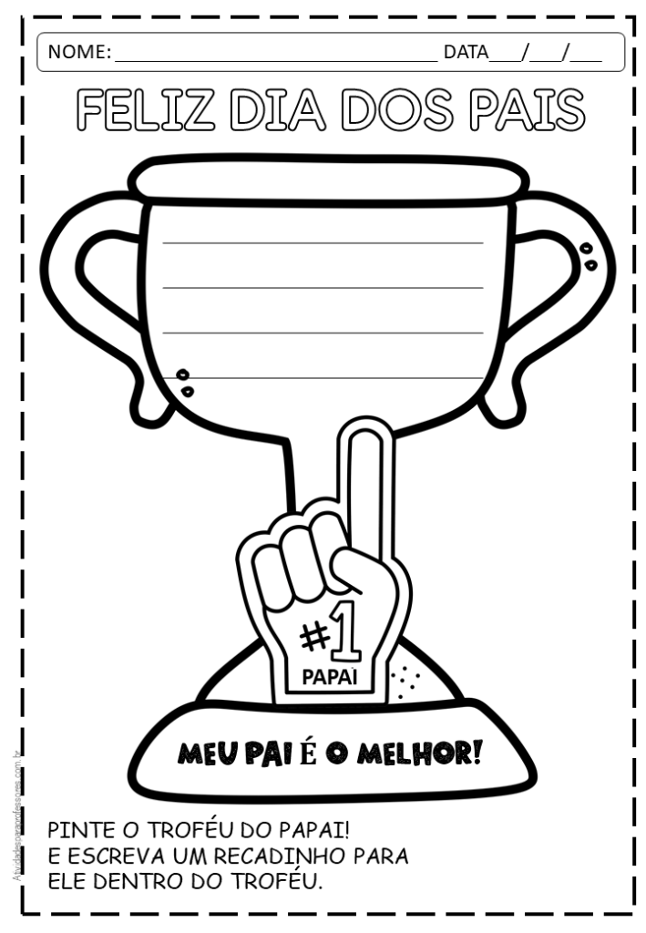 atividades para o Dia dos Pais