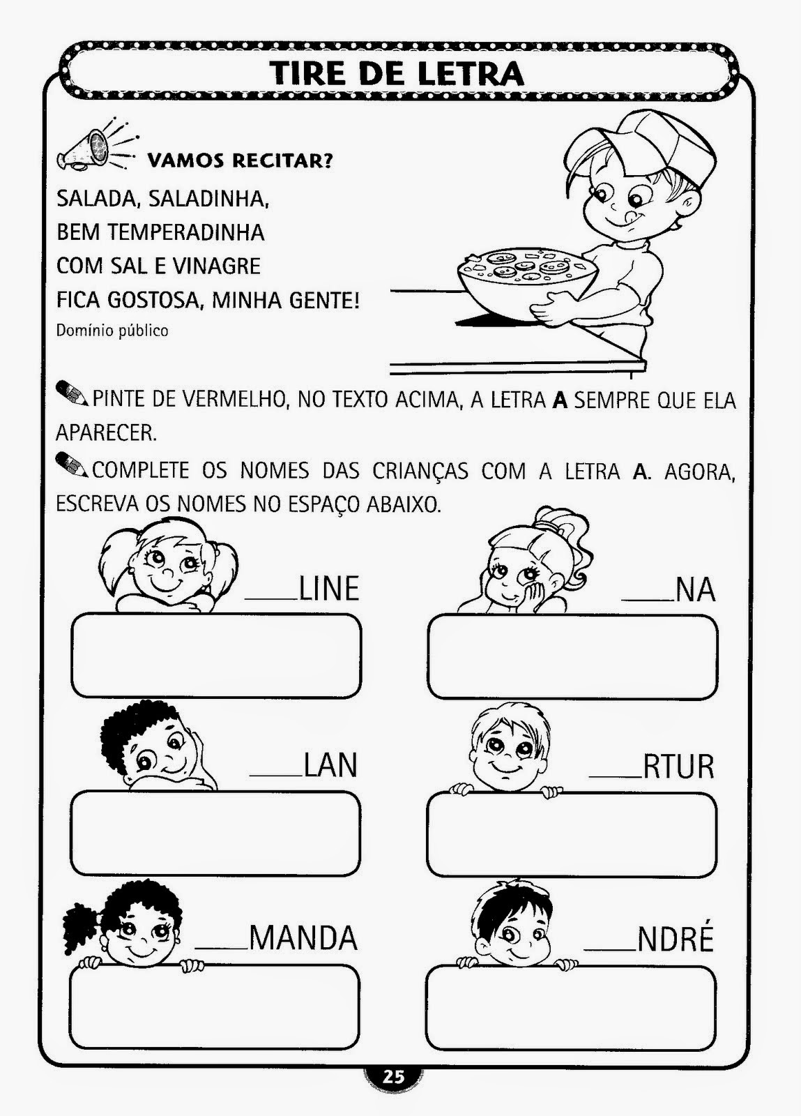 Educação Infantil Atividade-1