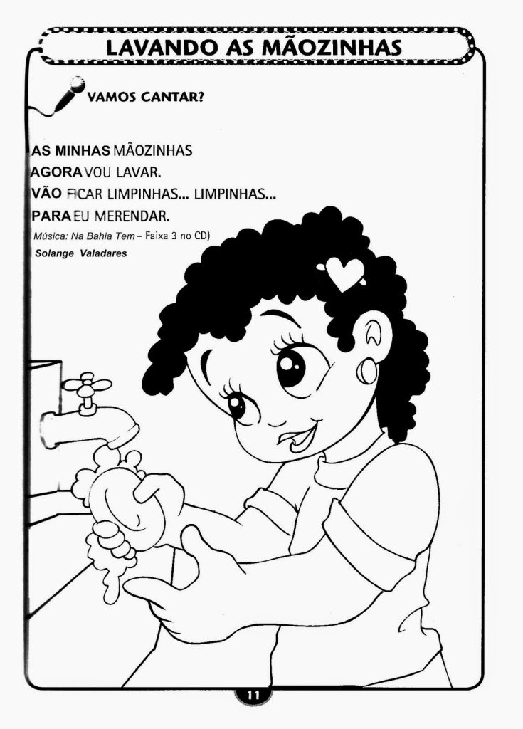 Desenho para Colorir – Pontilhado – Boneca - Aula Pronta