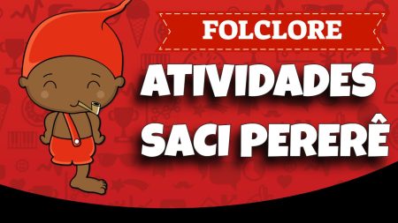 Atividades Folclore Saci Colorir