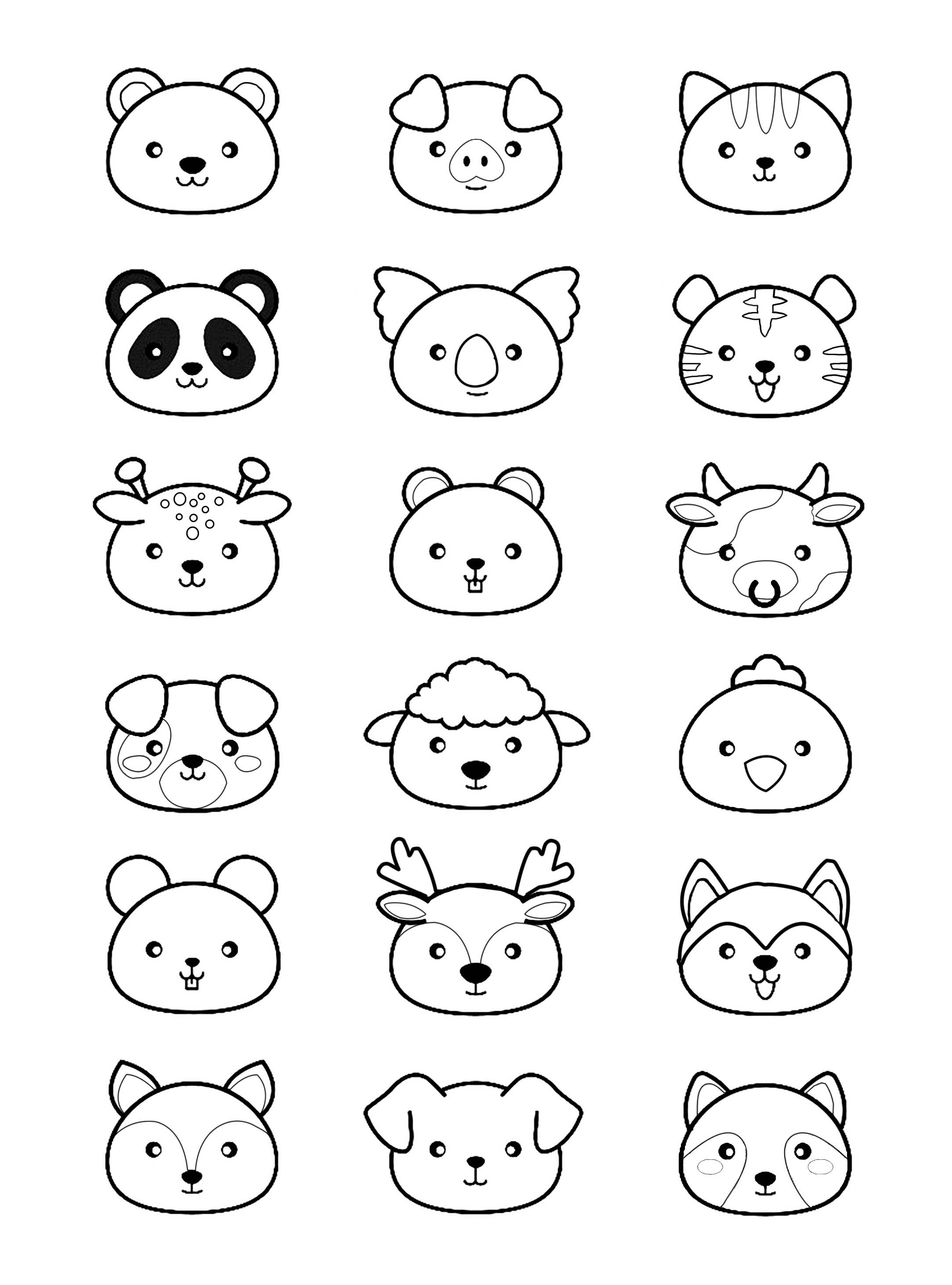 desenhos para colorir kawaii 194  Desenhos fáceis, Desenhos fáceis para  fazer, Desenhos fofos e faceis